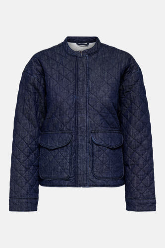 Korte jas Dark blue denim - ONLY®