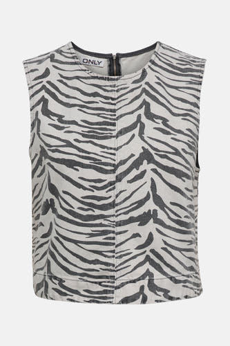 Blouse (zonder mouwen) Light grey denim - ONLY®
