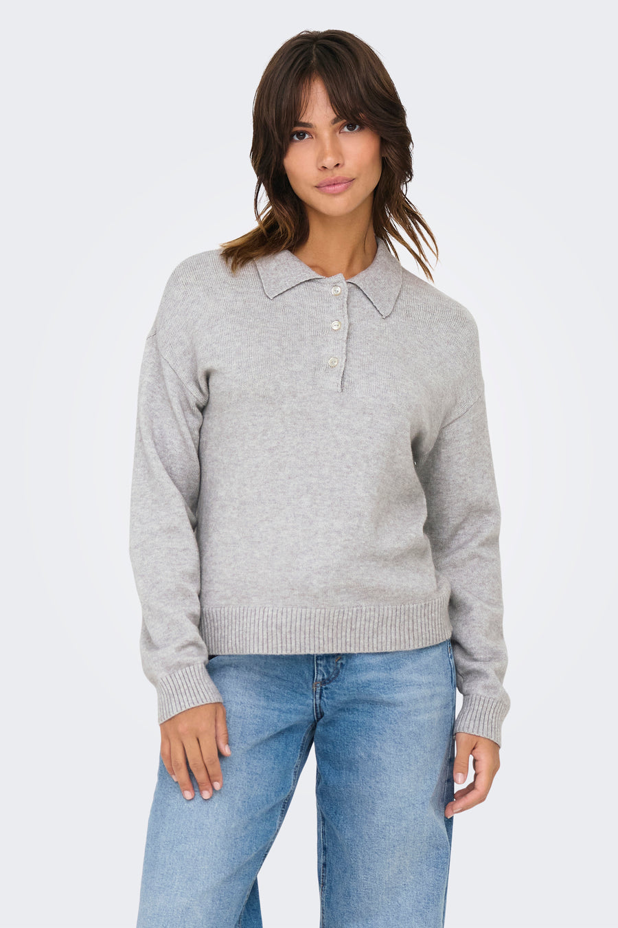Trui met ronde hals Grijs - ONLY®