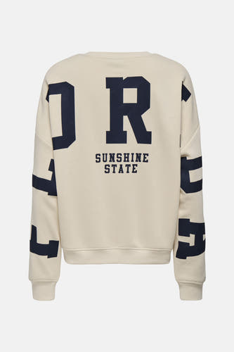 Sweater met ronde hals Ecru - ONLY®