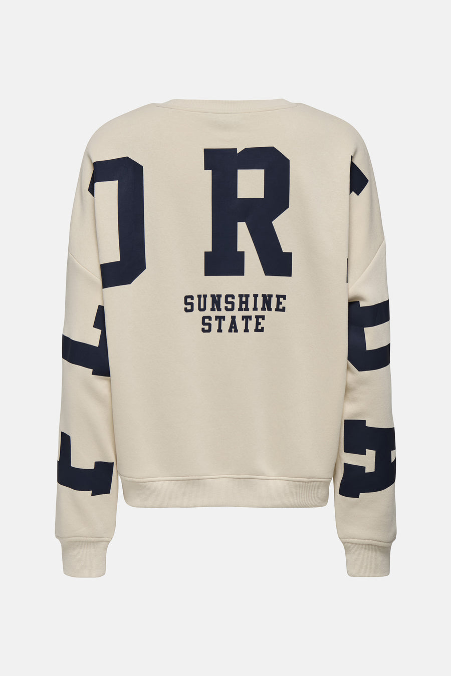 Sweater met ronde hals Ecru - ONLY®