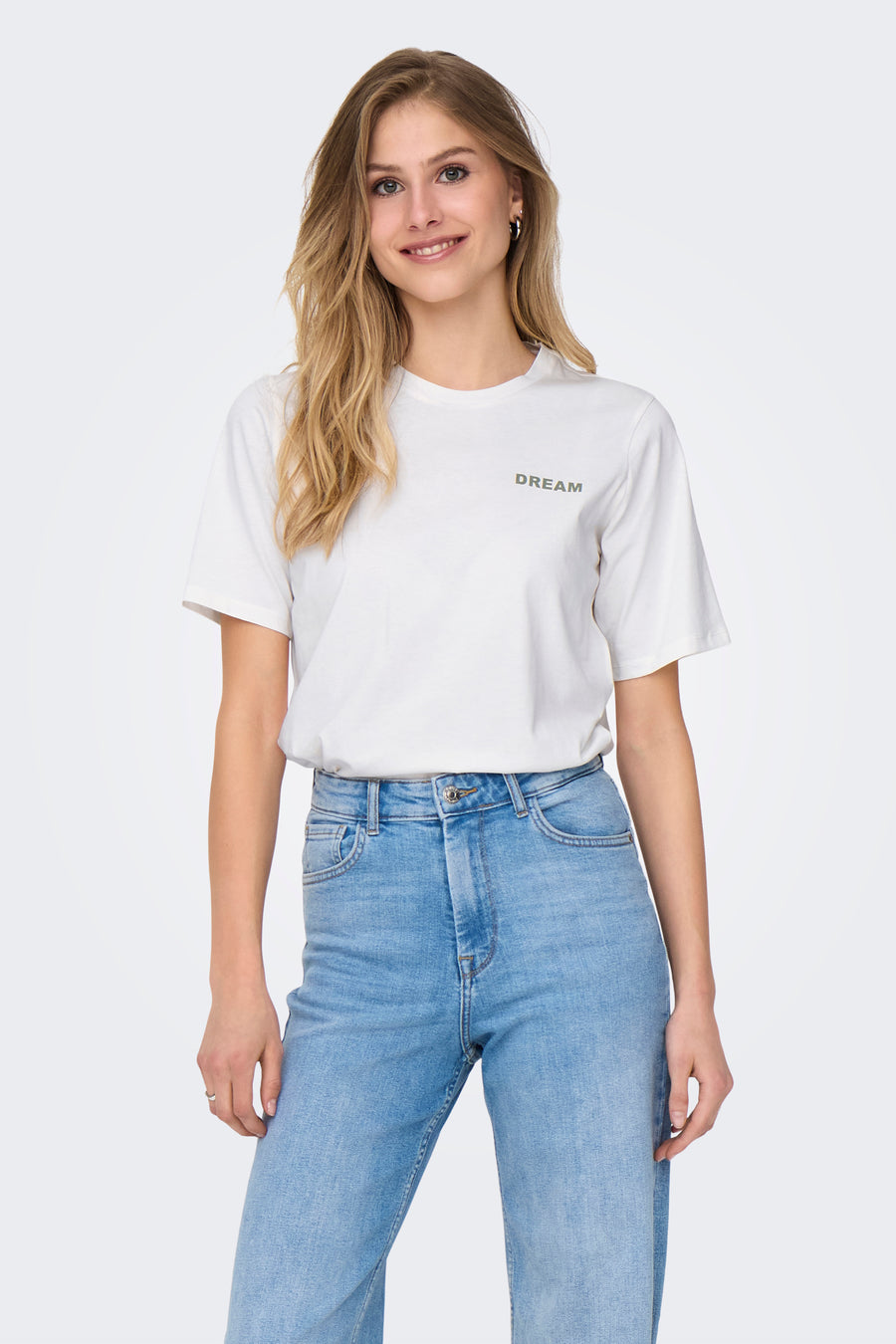T-shirt (korte mouwen) Wit - JDY