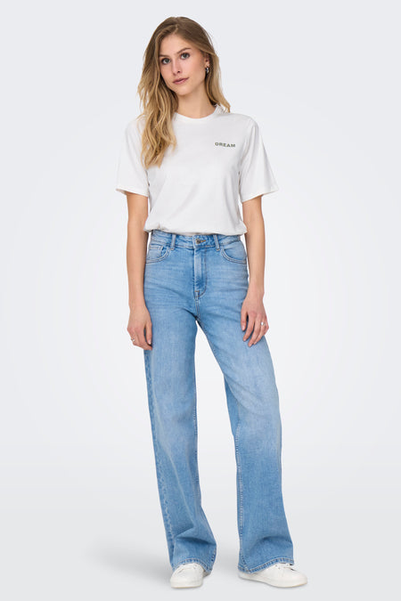 T-shirt (korte mouwen) Wit - JDY