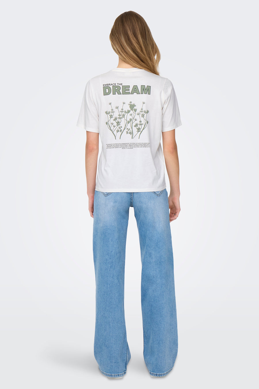 T-shirt (korte mouwen) Wit - JDY