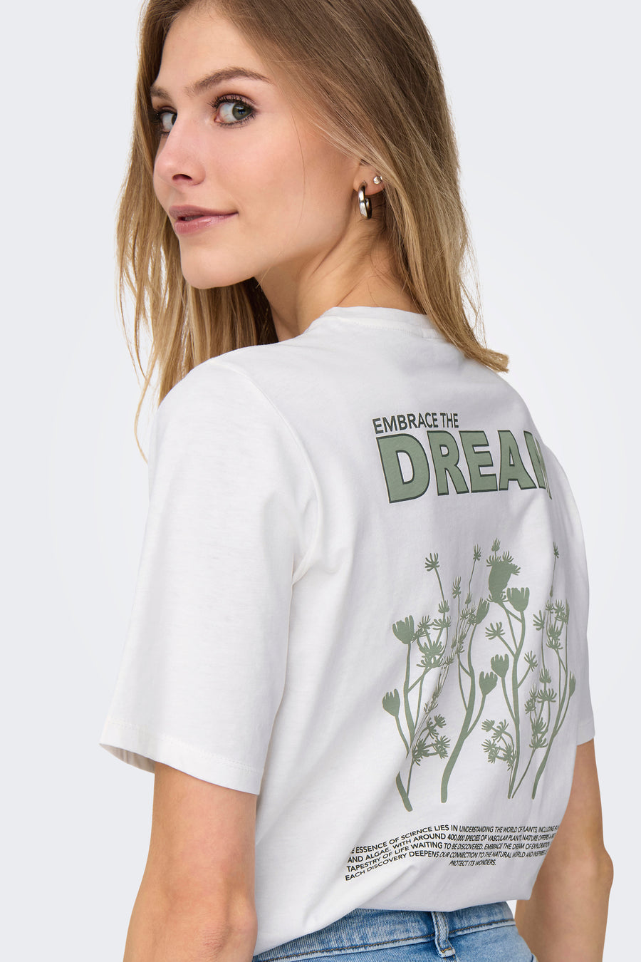 T-shirt (korte mouwen) Wit - JDY