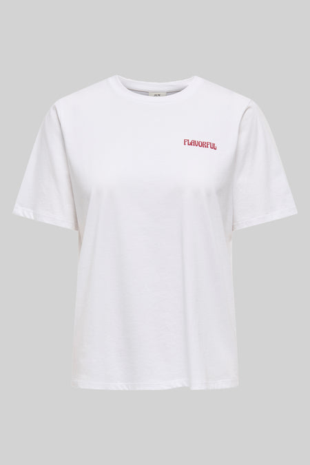 T-shirt (korte mouwen) Wit - JDY