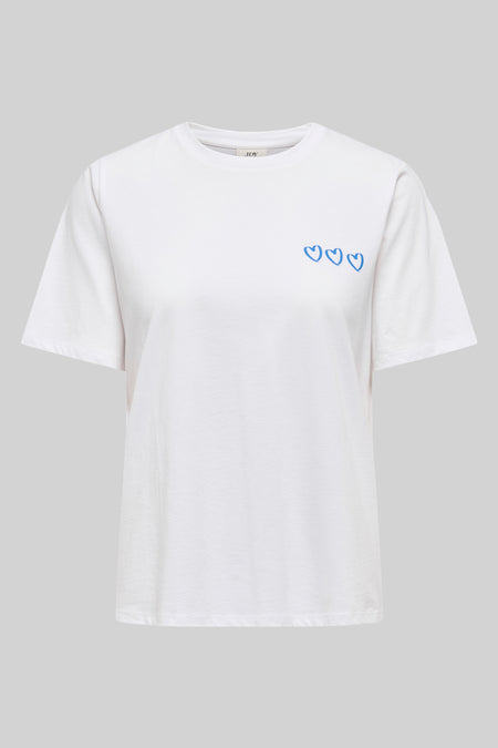 T-shirt (korte mouwen) Wit - JDY