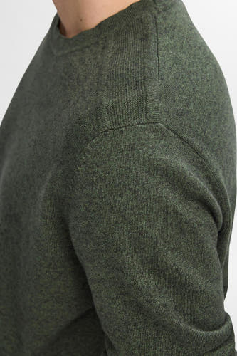 Trui met ronde hals Groen - SELECTED