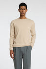 Trui met ronde hals Beige - SELECTED
