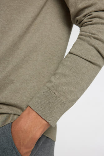 Trui met ronde hals Groen - SELECTED