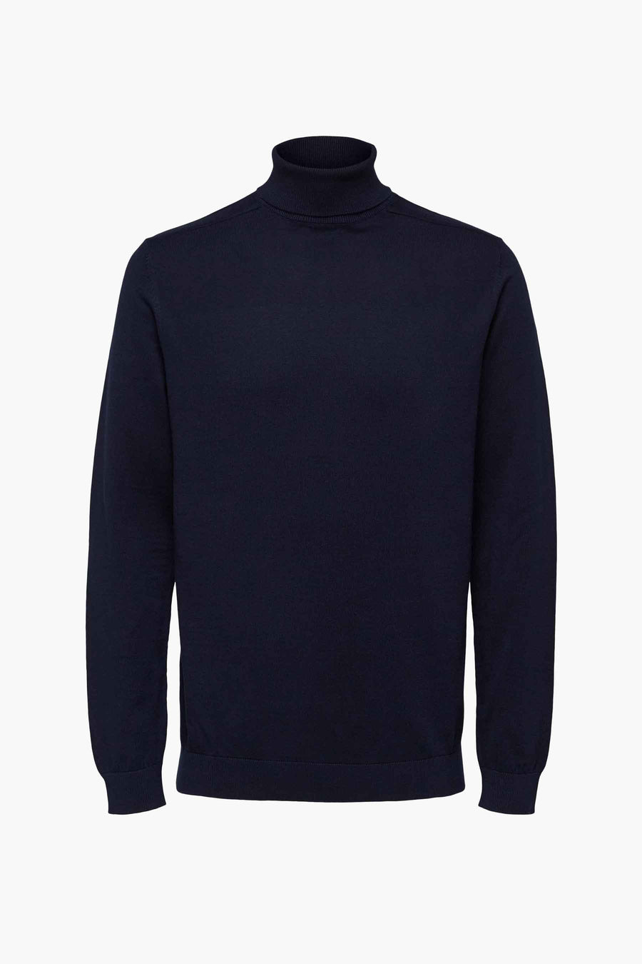 Trui met rolkraag Blauw - SELECTED