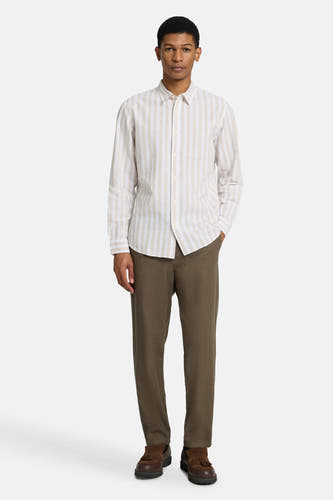Hemd (lange mouwen) Beige - SELECTED