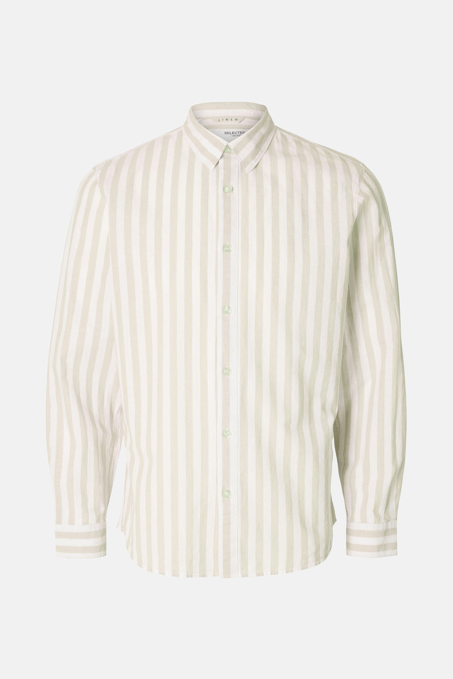 Hemd (lange mouwen) Beige - SELECTED