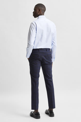 Hemd (lange mouwen) Blauw - SELECTED