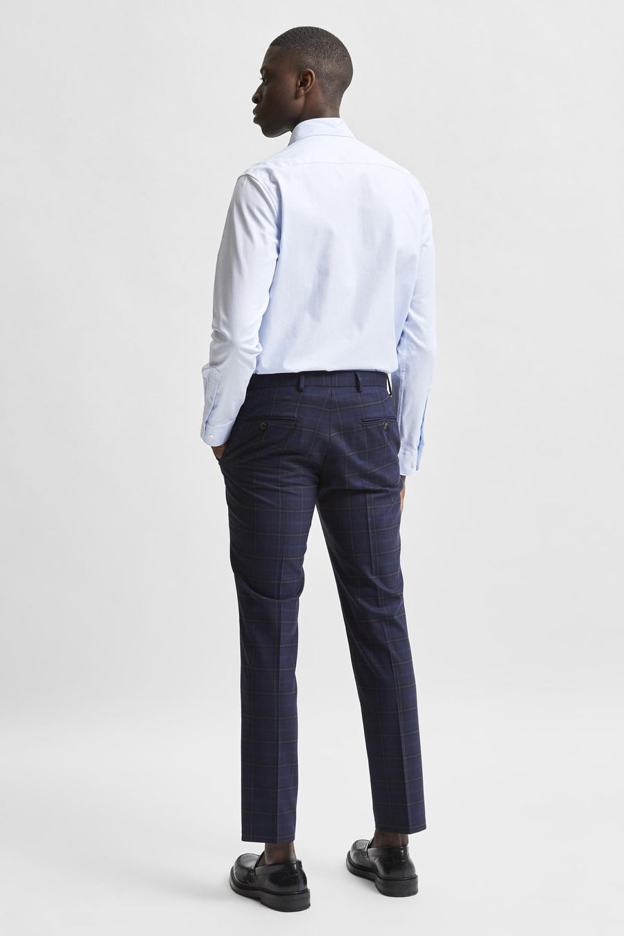 Hemd (lange mouwen) Blauw - SELECTED