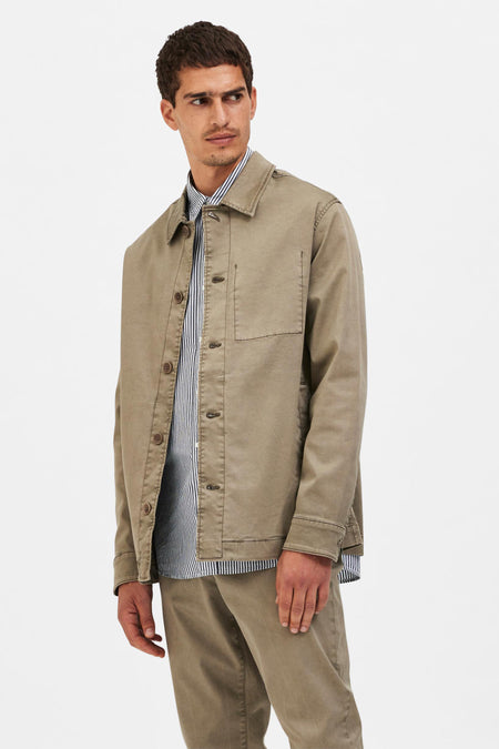 Jas (kort) Beige - SELECTED