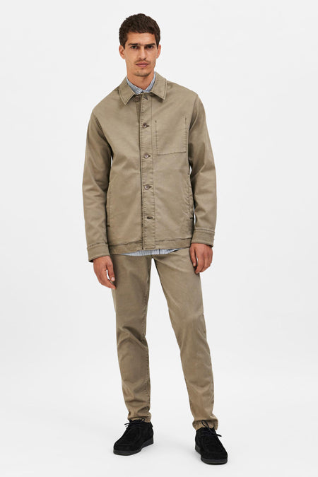 Jas (kort) Beige - SELECTED