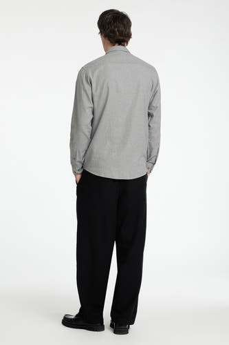 Hemd (lange mouwen) Grijs - SELECTED