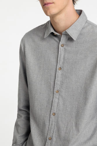 Hemd (lange mouwen) Grijs - SELECTED