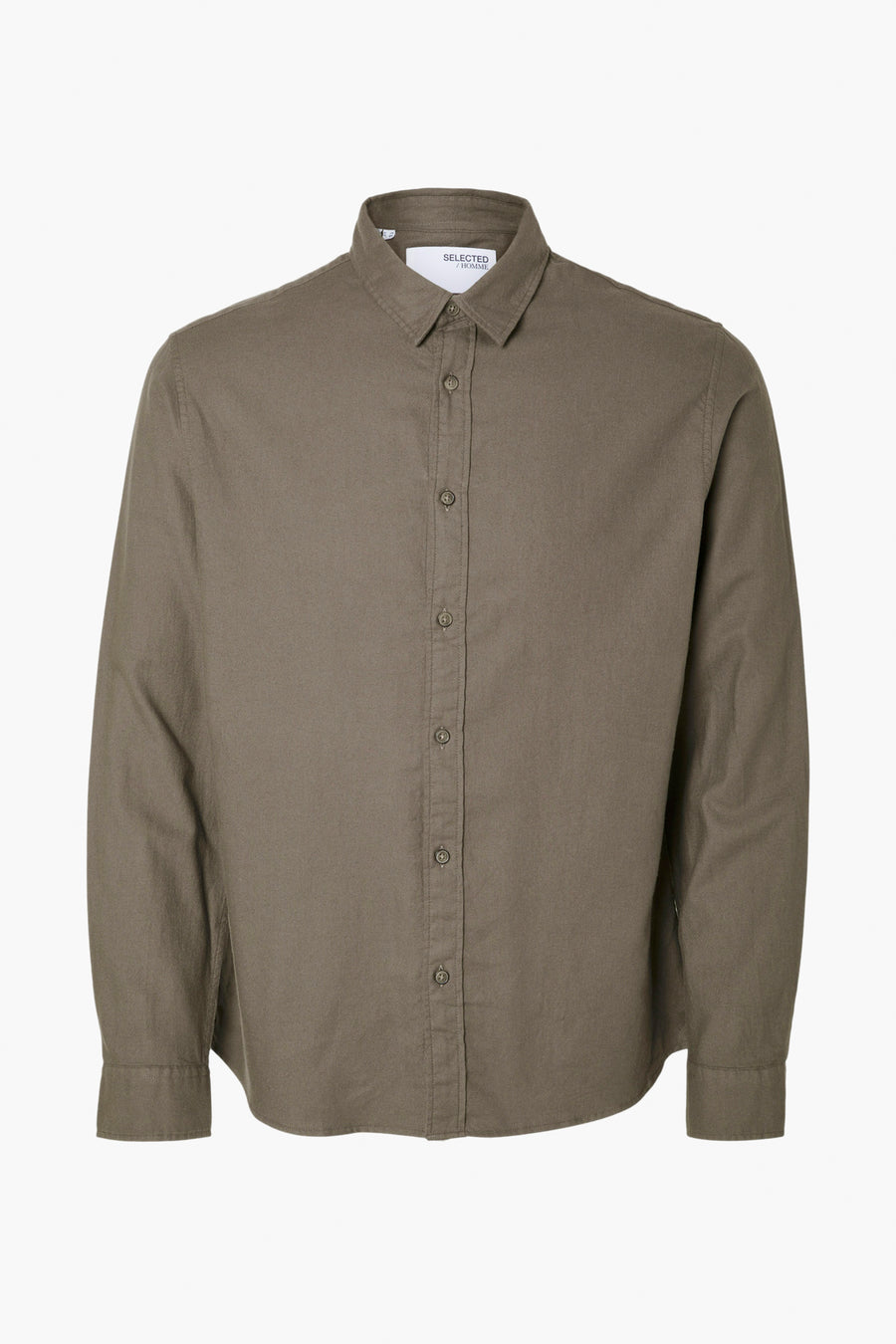 Hemd (lange mouwen) Bruin - SELECTED