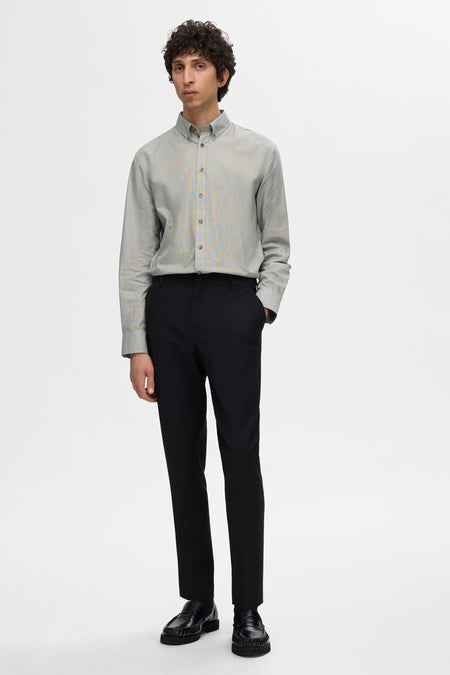 Hemd (lange mouwen) Grijs - SELECTED