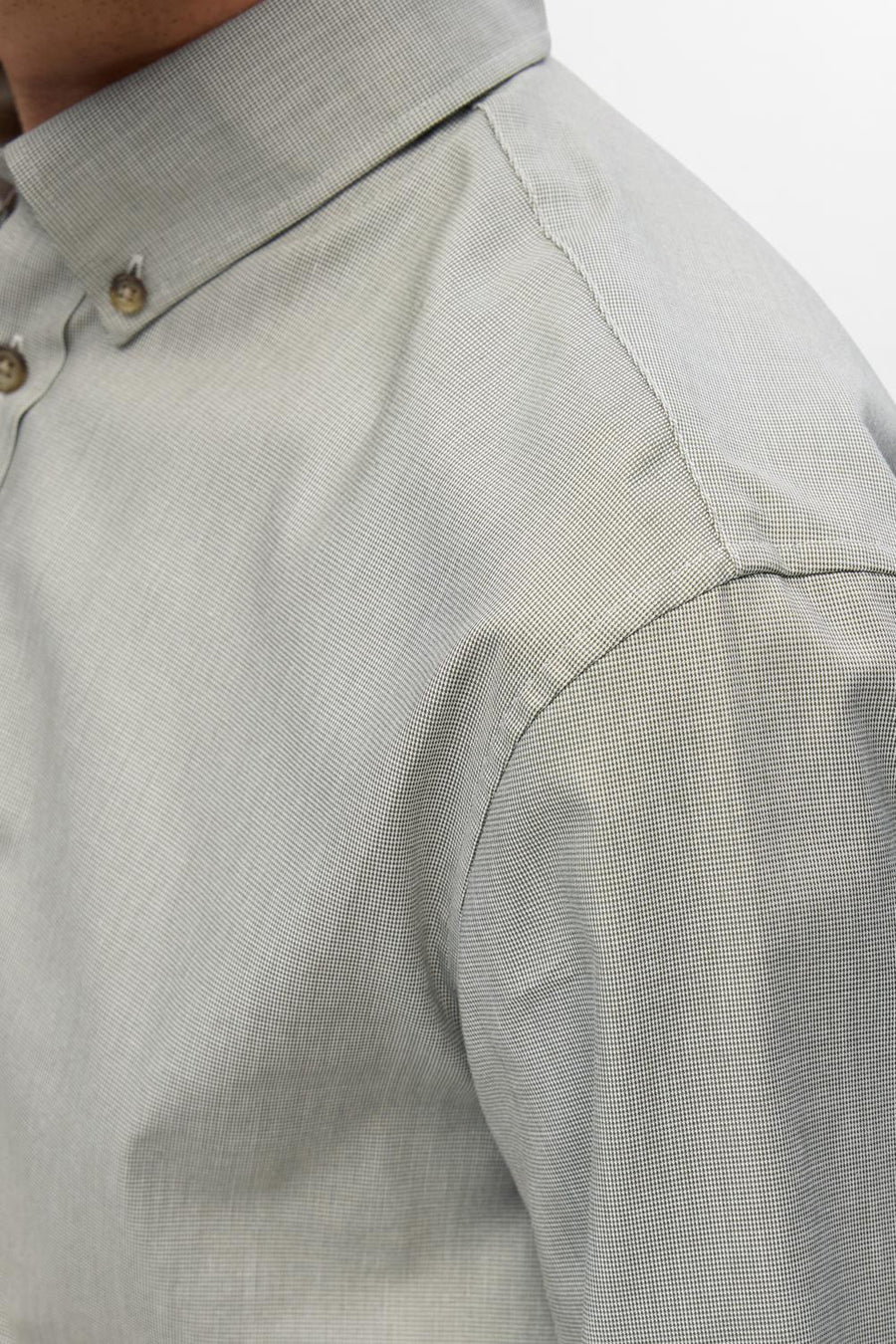 Hemd (lange mouwen) Grijs - SELECTED