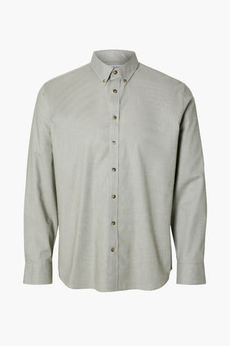 Hemd (lange mouwen) Grijs - SELECTED