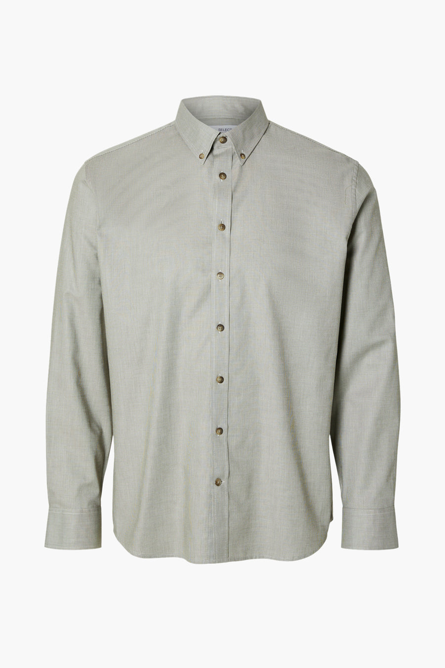 Hemd (lange mouwen) Grijs - SELECTED