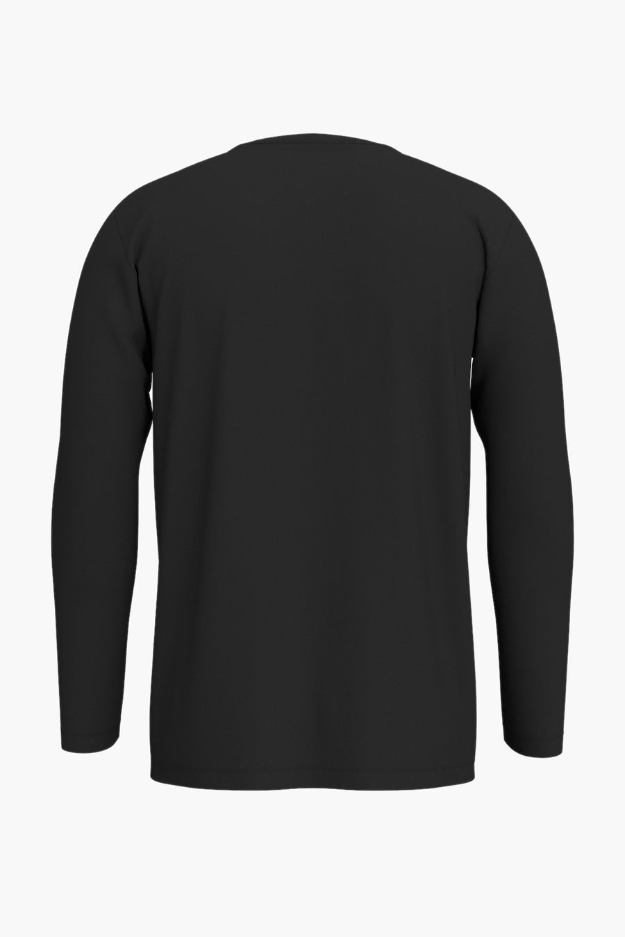 T-shirt (lange mouwen) Zwart - SELECTED