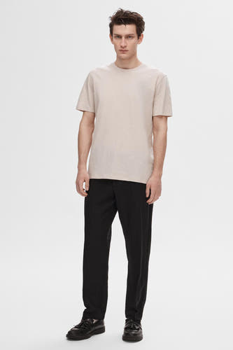 T-shirt (korte mouwen) Beige - SELECTED