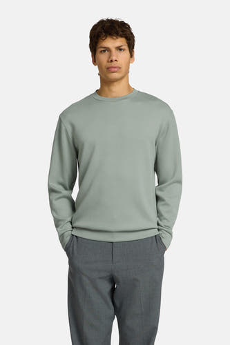Sweater met ronde hals Groen - SELECTED