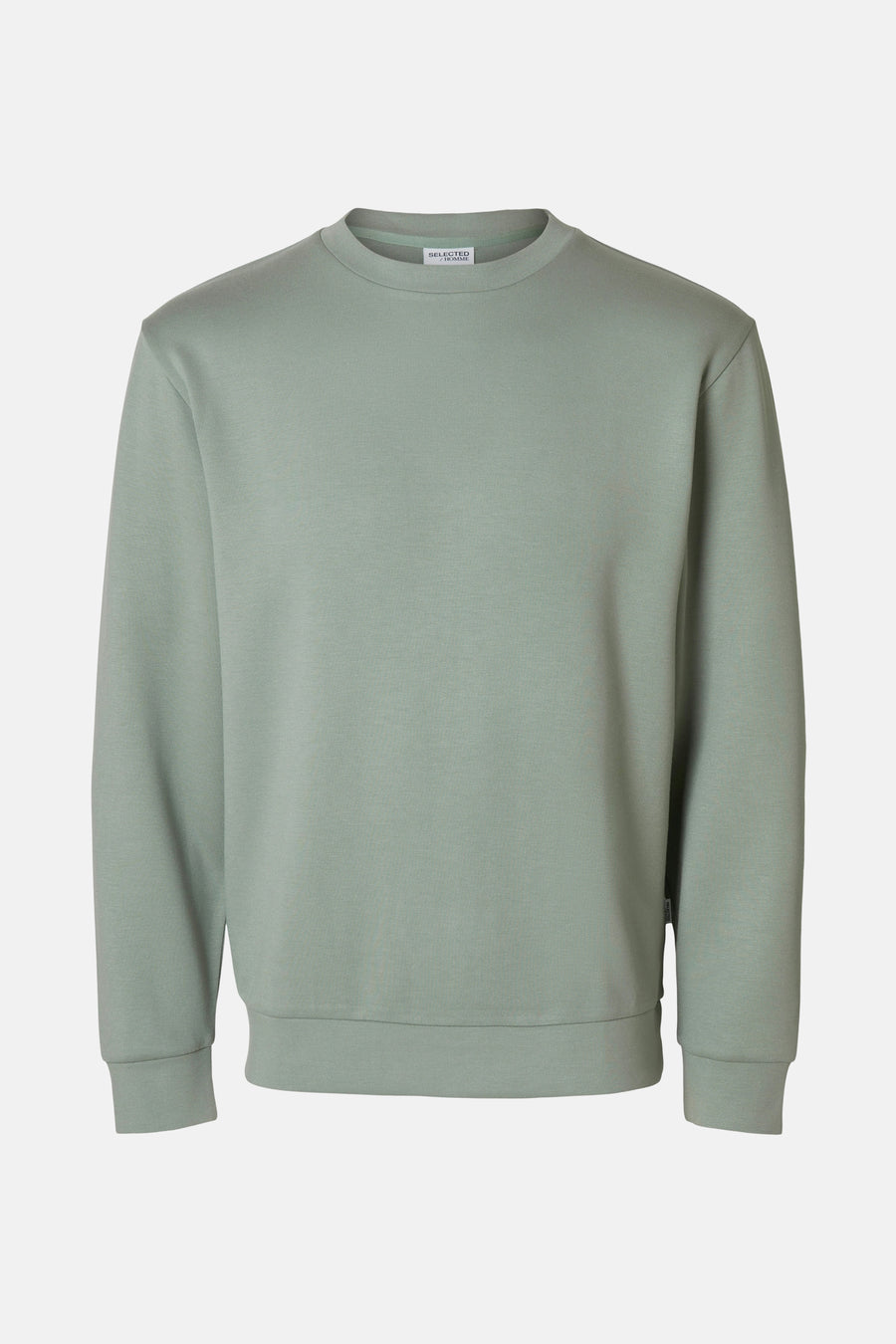 Sweater met ronde hals Groen - SELECTED
