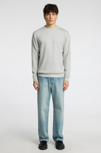 Sweater met ronde hals Grijs - SELECTED