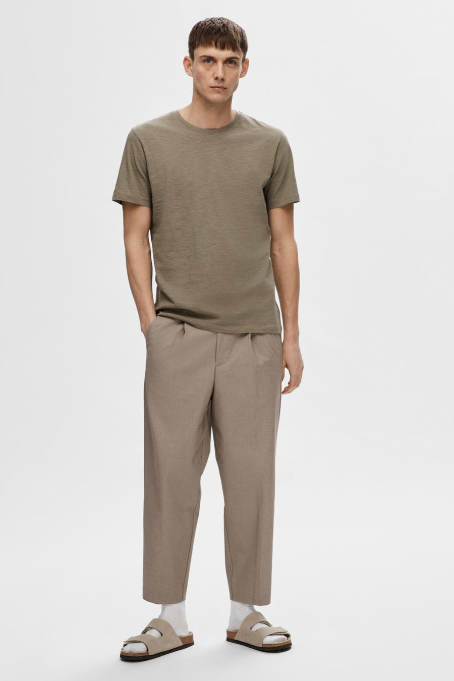 Broek Beige - SELECTED