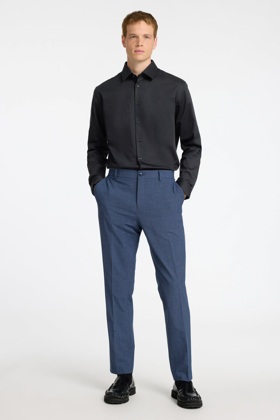Hemd (lange mouwen) Zwart - SELECTED