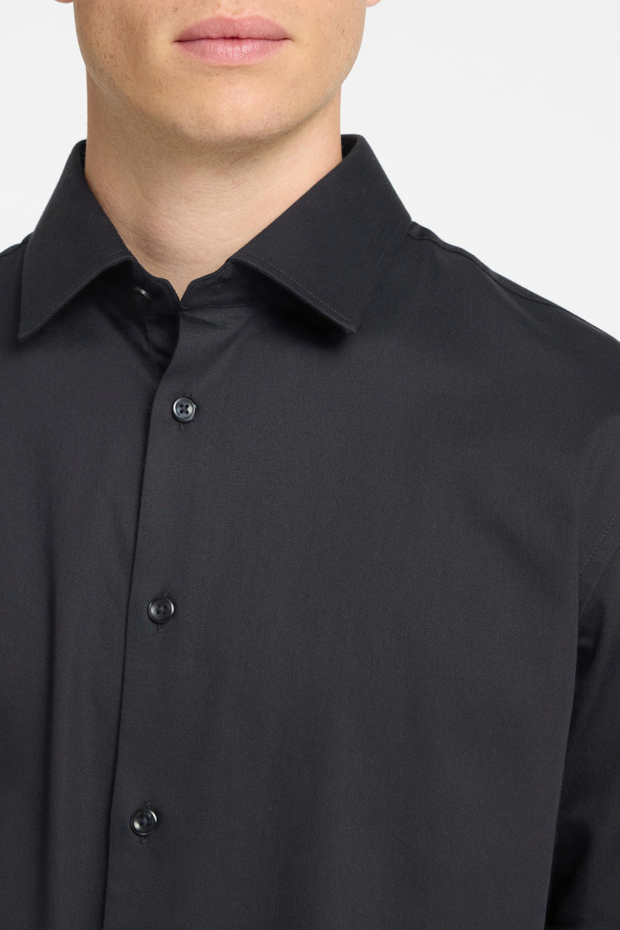 Hemd (lange mouwen) Zwart - SELECTED