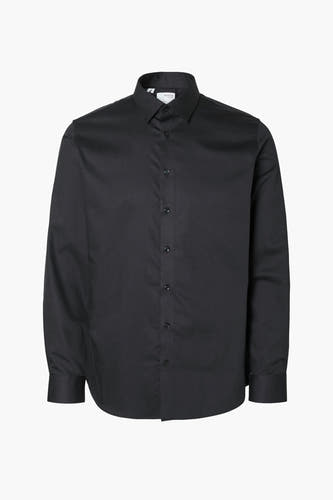 Hemd (lange mouwen) Zwart - SELECTED