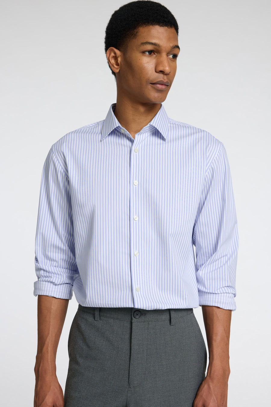 Hemd (lange mouwen) Blauw - SELECTED
