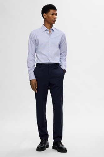 Hemd (lange mouwen) Blauw - SELECTED