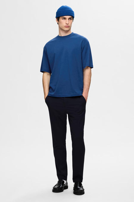 T-shirt (korte mouwen) Blauw - SELECTED