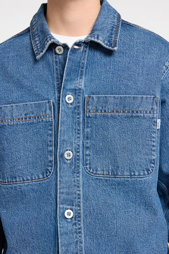 Jeanshemd Mid blue denim - SELECTED