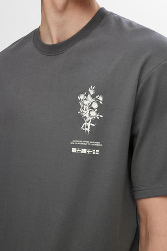 T-shirt (korte mouwen) Grijs - SELECTED