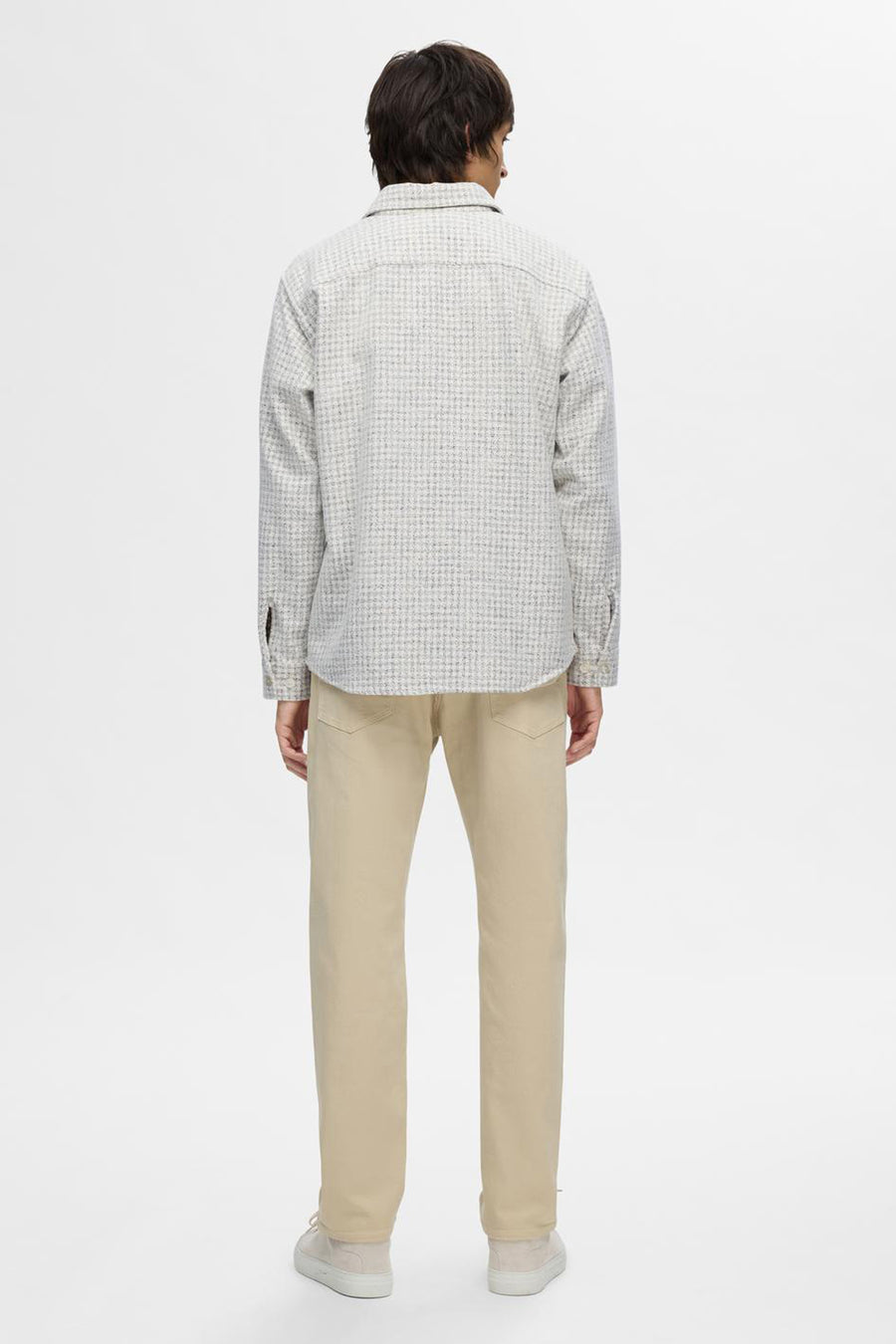Hemd (lange mouwen) Grijs - SELECTED
