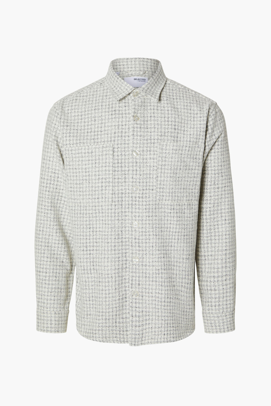 Hemd (lange mouwen) Grijs - SELECTED