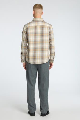 Hemd (lange mouwen) Beige - SELECTED
