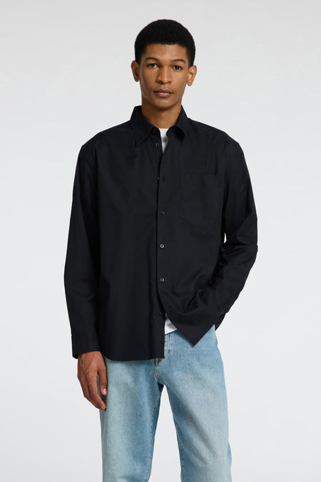 Hemd (lange mouwen) Zwart - SELECTED