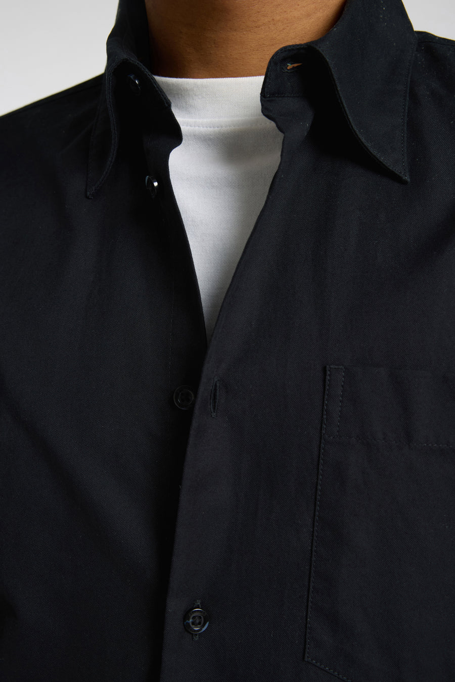 Hemd (lange mouwen) Zwart - SELECTED