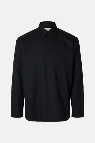 Hemd (lange mouwen) Zwart - SELECTED