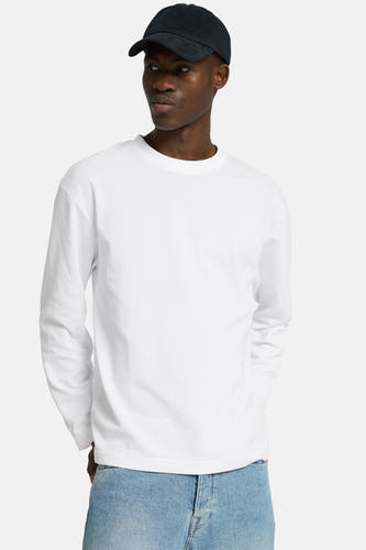 T-shirt (lange mouwen) Wit - SELECTED