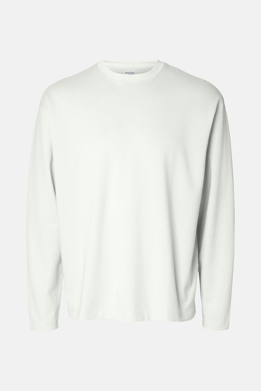 T-shirt (lange mouwen) Wit - SELECTED